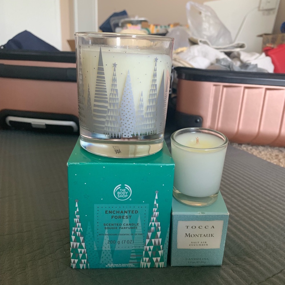 TOCCA the body shop Candelina Montauk candle